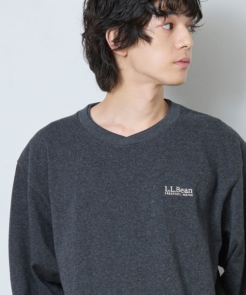 L.L.Bean(エルエルビーン)の「【JAPAN EDITION】ユニオン・ロングスリーブ・ティ(Tシャツ/カットソー・メンズ・チャコール/ブルー系/ホワイト/グレー系・SMALL/MEDIUM/LARGE)」の12枚目の写真