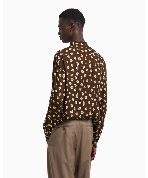 セール】【エンポリオ アルマーニ】グルカラーシャツ フルイド