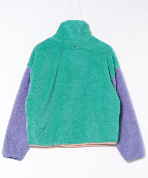 BILLABONG（ビラボン）の「BILLABONG レディース ORIGINAL SINCE スウェットジャケット 【2025年秋冬モデル】/ビラボンカラー切り替えハーフジップフリーストップス（その他アウター・レディース・ブルー系その他・MEDIUM）」の2枚目の写真