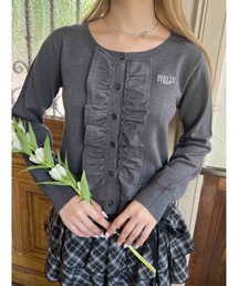 PHILLY | 《秋冬新作★》フリルニットカーディガン(ニット/セーター)