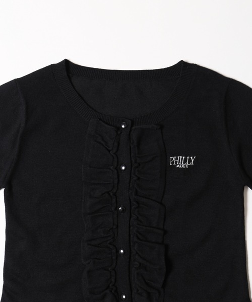 PHILLY（フィリー）の「《秋冬新作★》フリルニットカーディガン（ニット/セーター・レディース・グレー/ブラック/レッド・FREE）」の17枚目の写真