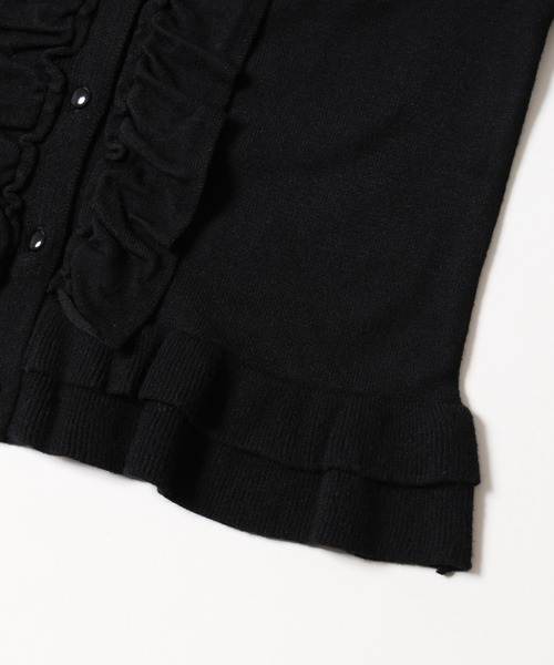 PHILLY（フィリー）の「《秋冬新作★》フリルニットカーディガン（ニット/セーター・レディース・グレー/ブラック/レッド・FREE）」の18枚目の写真