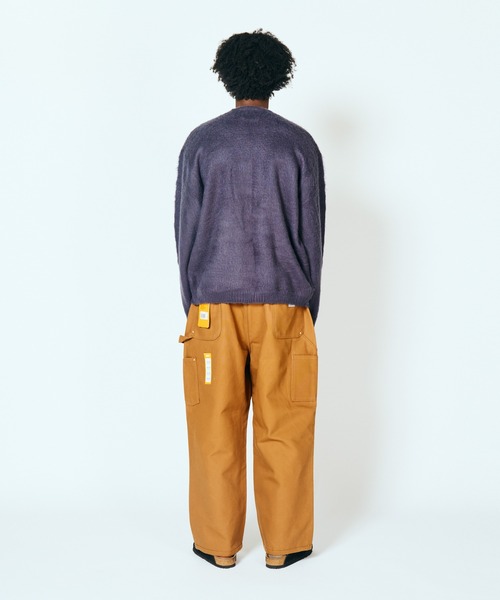 TOWNCRAFT（タウンクラフト）の「TOWNCRAFT / タウンクラフト SOLID SHAGGY CARDIGAN 無地 ソリッドシャギーカーディガン モヘアタッチ（カーディガン/ボレロ・メンズ・ネイビー/チャコールグレー/ヘザーグレー/グリーン/ピンク/ブラック/ブラウン・X-SMALL/SMALL/MEDIUM/LARGE）」の17枚目の写真