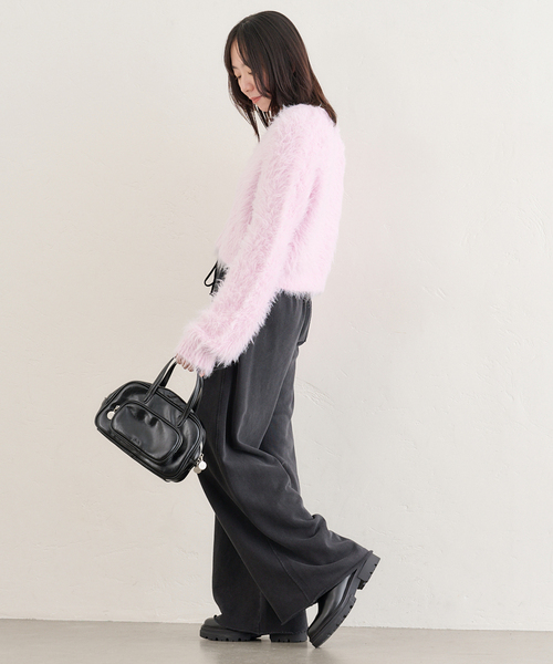 セール】ファーニットカーディガン（カーディガン/ボレロ）｜U by