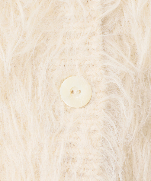 セール】ファーニットカーディガン（カーディガン/ボレロ）｜U by