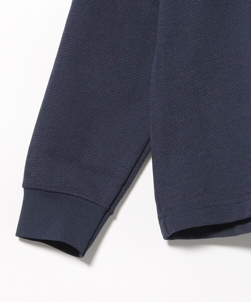 BEAMS GOLF（ビームスゴルフ）の「【別注】JONES / ロングスリーブ ワッフル ポロシャツ（ポロシャツ・メンズ・ブラック/ネイビー・SMALL/MEDIUM/LARGE/X-LARGE）」の20枚目の写真