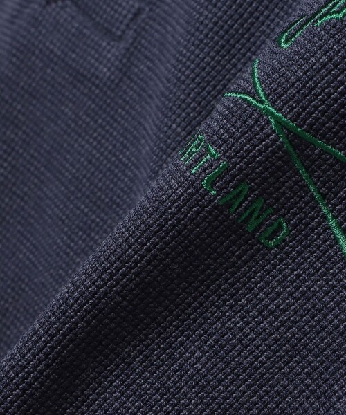 BEAMS GOLF（ビームスゴルフ）の「【別注】JONES / ロングスリーブ ワッフル ポロシャツ（ポロシャツ・メンズ・ブラック/ネイビー・SMALL/MEDIUM/LARGE/X-LARGE）」の22枚目の写真