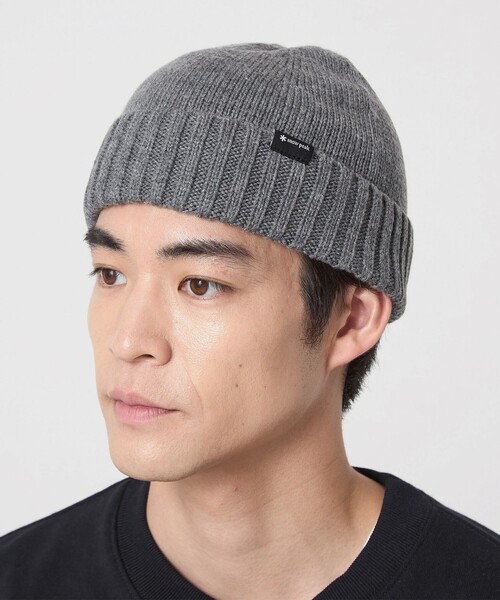 Snow Peak（スノーピーク）の「＜snow peak＞New Standard ニットキャップ（ニットキャップ/ビーニー・メンズ・ロイヤルブルー/ダークグレー/オレンジ/ブラック・FREE）」の3枚目の写真