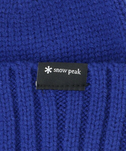 Snow Peak（スノーピーク）の「＜snow peak＞New Standard ニットキャップ（ニットキャップ/ビーニー・メンズ・ロイヤルブルー/ダークグレー/オレンジ/ブラック・FREE）」の8枚目の写真