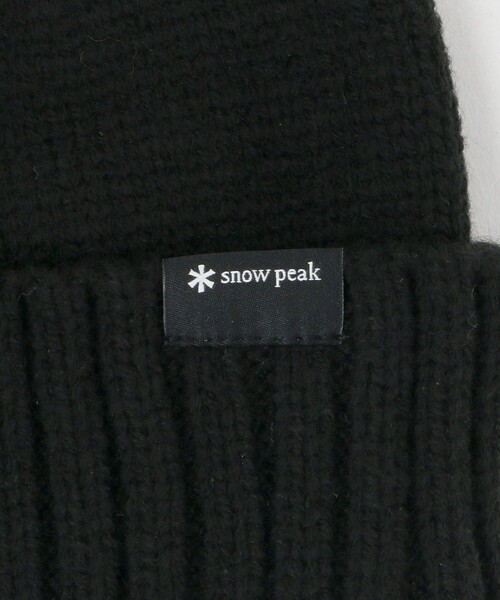 Snow Peak（スノーピーク）の「＜snow peak＞New Standard ニットキャップ（ニットキャップ/ビーニー・メンズ・ロイヤルブルー/ダークグレー/オレンジ/ブラック・FREE）」の12枚目の写真