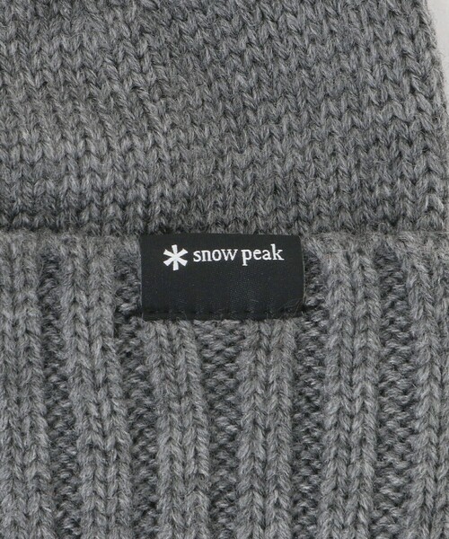 Snow Peak（スノーピーク）の「＜snow peak＞New Standard ニットキャップ（ニットキャップ/ビーニー・メンズ・ロイヤルブルー/ダークグレー/オレンジ/ブラック・FREE）」の16枚目の写真