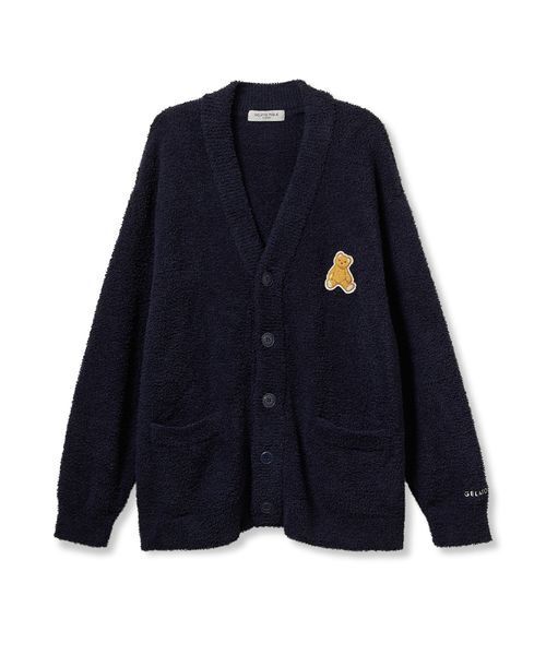 gelato pique(ジェラートピケ)の「【ONLINE限定】【HOMME】ベビモコベアワンポイントカーディガン(ルームウェア/パジャマ・メンズ・ダークグレー/ネイビー/ベージュ/ミント・M/XL/L)」の15枚目の写真