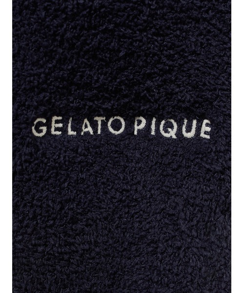 gelato pique(ジェラートピケ)の「【ONLINE限定】【HOMME】ベビモコベアワンポイントカーディガン(ルームウェア/パジャマ・メンズ・ダークグレー/ネイビー/ベージュ/ミント・M/XL/L)」の11枚目の写真