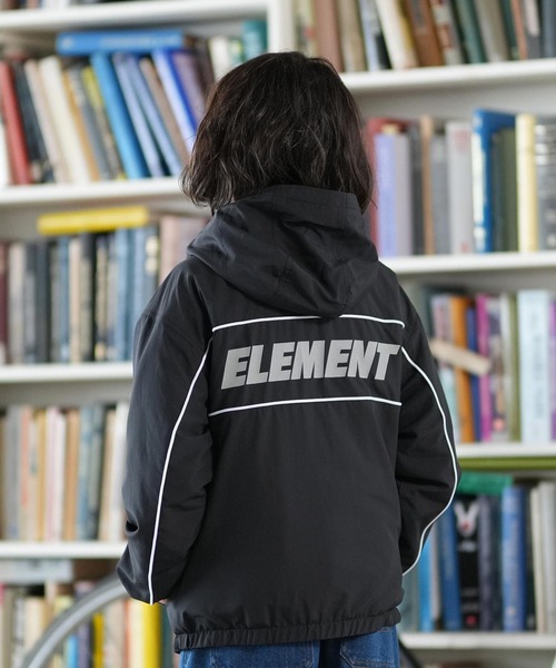 ELEMENT(エレメント)の「ELEMENT/エレメント SPORT JACKET YOUTH キッズ ジャケット BF026-773(ナイロンジャケット・キッズ・ライトグレー/ブラック・130cm/140cm/150cm/160cm)」の10枚目の写真