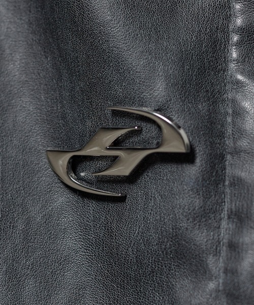 新品 LILL(ERAR)PU合皮サスペンダースーパーワイドハイギミック カーゴ