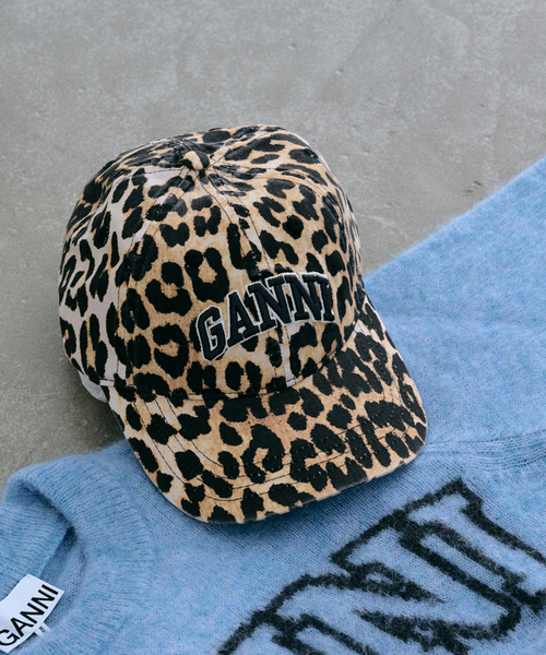 GANNI/ガニー Washed Cotton Canvas Leo Emb