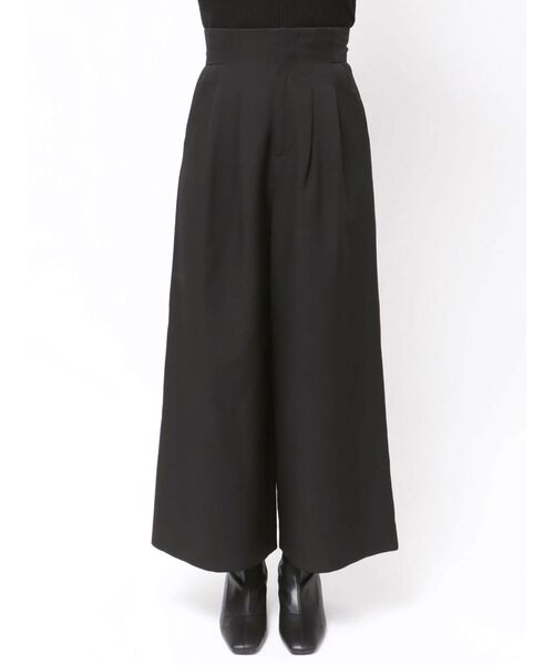 MERCURYDUO（マーキュリーデュオ）の「basicワイドパンツ（その他パンツ・レディース・ベージュ/グレー/ブラック・SMALL/MEDIUM）」の10枚目の写真