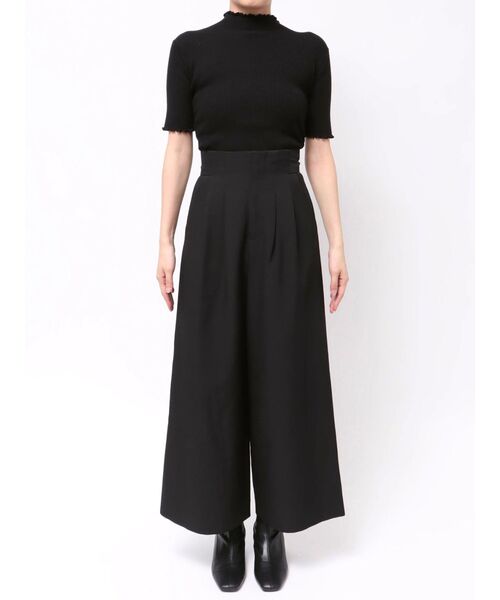 MERCURYDUO（マーキュリーデュオ）の「basicワイドパンツ（その他パンツ・レディース・ベージュ/グレー/ブラック・SMALL/MEDIUM）」の18枚目の写真