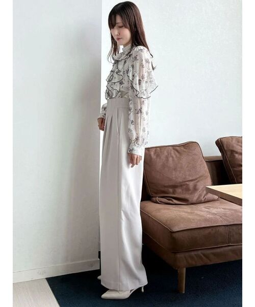 MERCURYDUO(マーキュリーデュオ)の「basicワイドパンツ(その他パンツ・レディース・ベージュ/グレー/ブラック・SMALL/MEDIUM)」の19枚目の写真