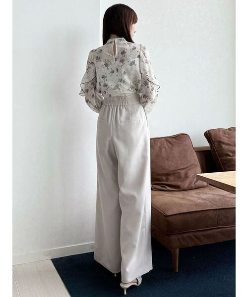 MERCURYDUO(マーキュリーデュオ)の「basicワイドパンツ(その他パンツ・レディース・ベージュ/グレー/ブラック・SMALL/MEDIUM)」の20枚目の写真