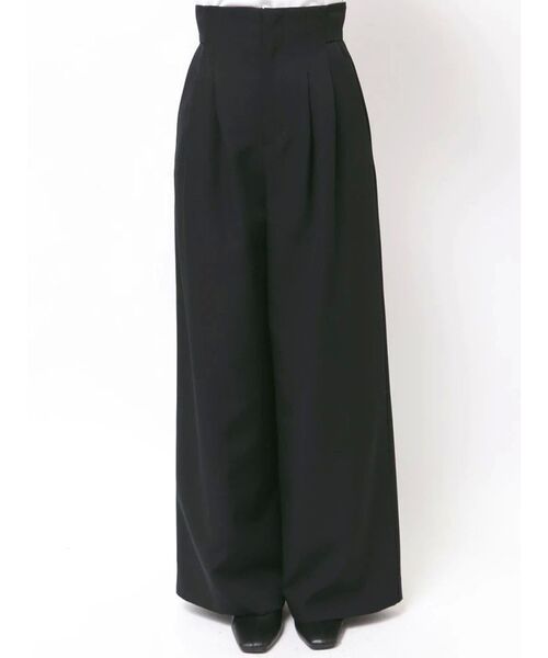 MERCURYDUO(マーキュリーデュオ)の「basicワイドパンツ(その他パンツ・レディース・ベージュ/グレー/ブラック・SMALL/MEDIUM)」の21枚目の写真