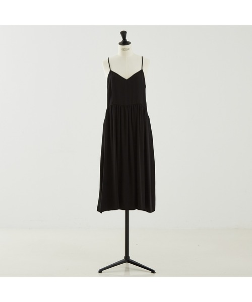 DESIGNWORKS（デザインワークス）の「【BEAUVET/ボーヴェット 】オーガンジードレス（ワンピース・レディース・オレンジ/ブラック・1）」の20枚目の写真