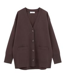 バックメッセージカーディガン