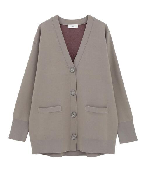 Liesse（リエス）の「バックメッセージカーディガン（カーディガン/ボレロ・レディース・モカ/ブラウン・FREE）」の14枚目の写真