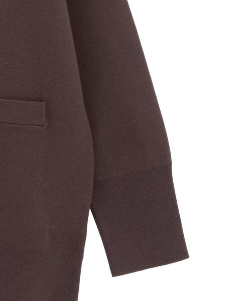 Liesse（リエス）の「バックメッセージカーディガン（カーディガン/ボレロ・レディース・モカ/ブラウン・FREE）」の18枚目の写真