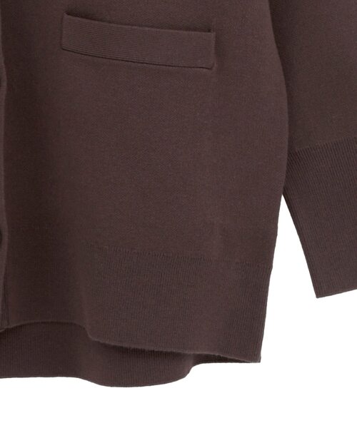 Liesse（リエス）の「バックメッセージカーディガン（カーディガン/ボレロ・レディース・モカ/ブラウン・FREE）」の19枚目の写真