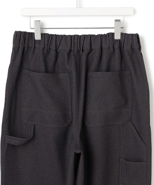 J.PRESS YORK STREET（ジェイプレスヨークストリート）の「【UNISEX】ポリエステルカルゼ ワイドペインターパンツ（その他パンツ・メンズ・ネイビー系/グレー系・MEDIUM/SMALL/LARGE）」の5枚目の写真
