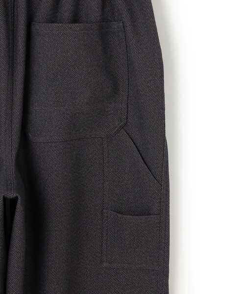 J.PRESS YORK STREET（ジェイプレスヨークストリート）の「【UNISEX】ポリエステルカルゼ ワイドペインターパンツ（その他パンツ・メンズ・ネイビー系/グレー系・MEDIUM/SMALL/LARGE）」の9枚目の写真