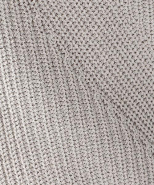 coen（コーエン）の「アゼボトルネックニットベスト（ベスト・レディース・ライトグレー/ナチュラル/ブラック・LARGE/MEDIUM）」の21枚目の写真
