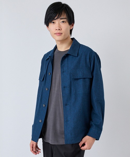 2011SS Look42 ヨウジヤマモト オム　青シャツ u3eJfZ5YuHVM.jpg?width=768