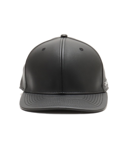 atmos(アトモス)の「atmos Synthetic Leather Cap / アトモス シンセティック レザー キャップ(キャップ・メンズ・ブラック・FREE)」の3枚目の写真
