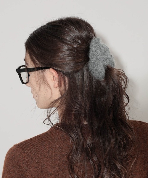 GEORGE'S（ジョージズ）の「ニットカラーシュシュ（シュシュ・レディース・その他/クリアレッド・FREE）」の5枚目の写真