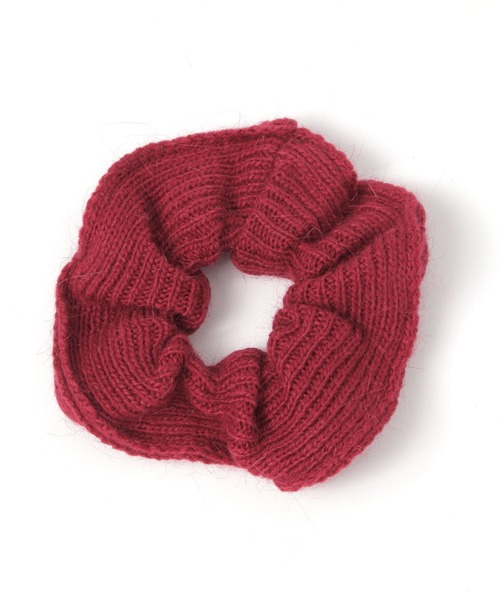 GEORGE'S（ジョージズ）の「ニットカラーシュシュ（シュシュ・レディース・その他/クリアレッド・FREE）」の10枚目の写真