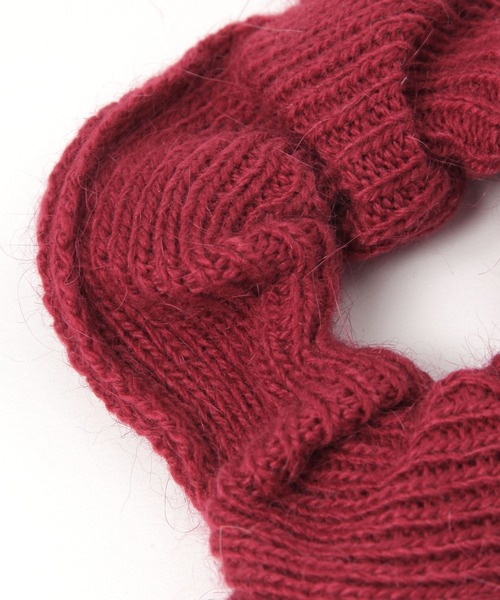 GEORGE'S（ジョージズ）の「ニットカラーシュシュ（シュシュ・レディース・その他/クリアレッド・FREE）」の11枚目の写真