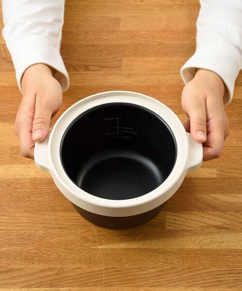 BRUNO(ブルーノ)の「コンパクトマルチ炊飯器(キッチンツール・レディース・グレー/アイボリー・フリ-)」の12枚目の写真