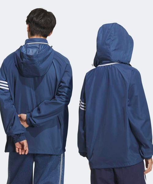 【試着のみ】ドジャース×adidas ナイロンプルオーバー　ウィンドブレーカー 試着のみ】ドジャース×adidas ナイロンプルオーバー ウィンド