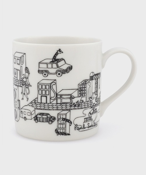 Paul Smith(ポールスミス)の「オリジナルプリント マグカップ【250980 60】(グラス/マグカップ/タンブラー・メンズ・その他1/ブルー・FREE)」の2枚目の写真