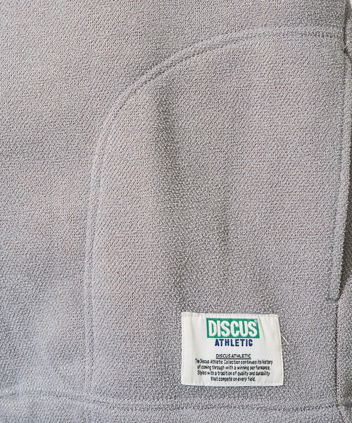 FREAK'S STORE(フリークスストア)の「限定展開 DISCUS ATHLETIC/ディスカス アスレチック インレー 裏シャギー ボンディング 配色 スナップ カーディガン(カーディガン/ボレロ・レディース・ライトグレー/ブラック/ブルー・MEDIUM)」の12枚目の写真