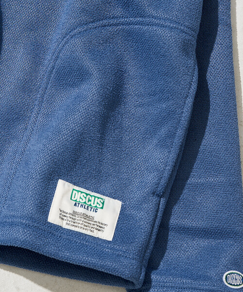 FREAK'S STORE(フリークスストア)の「限定展開 DISCUS ATHLETIC/ディスカス アスレチック インレー 裏シャギー ボンディング 配色 スナップ カーディガン(カーディガン/ボレロ・レディース・ライトグレー/ブラック/ブルー・MEDIUM)」の17枚目の写真