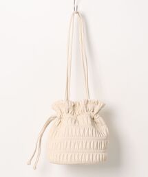 AVALON(U.Q)（アバロン）の「フェイクレザーシャーリングバッグ（ショルダーバッグ）」