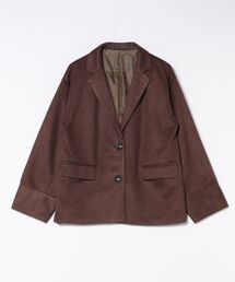 Rashik（ラシク）の「ストライプカフススエードジャケット（その他アウター）」