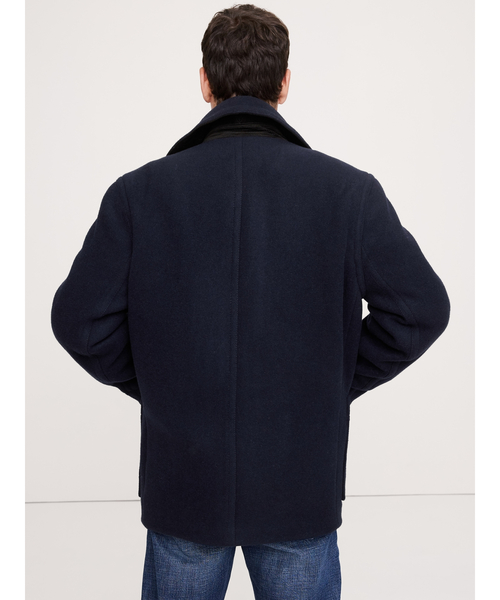 Banana Republic(バナナリパブリック)の「イタリアン メルトン ピーコート(ピーコート・メンズ・ネイビー・XL/M/S/L)」の9枚目の写真