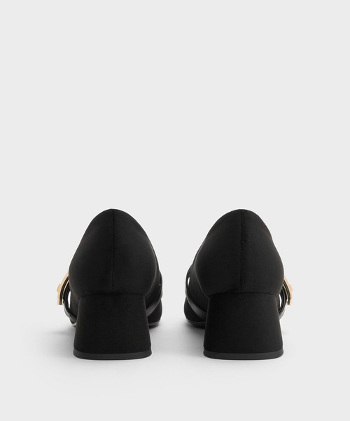 CHARLES & KEITH（チャールズ & キース）の「Lando ランド メタリックバックルメリージェーンパンプス（パンプス・レディース・ブラック系その他2/オフホワイト/ベージュ/ブラック系その他・22.5cm/23cm/23.5cm/24.5cm/25cm/25.5cm）」の16枚目の写真