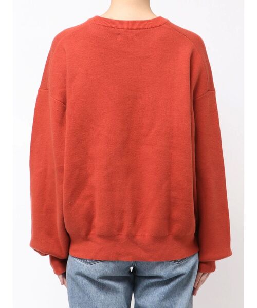 Ungrid（アングリッド）の「カシミヤ混スムース編みルーズニット（ニット/セーター・レディース・ライトグレー/オレンジ/ブラック・FREE）」の19枚目の写真