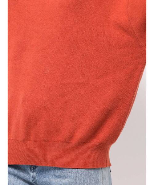 Ungrid（アングリッド）の「カシミヤ混スムース編みルーズニット（ニット/セーター・レディース・ライトグレー/オレンジ/ブラック・FREE）」の9枚目の写真