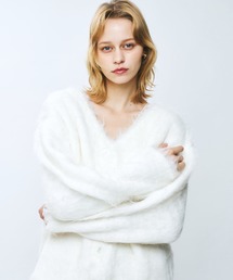 DEICY | ブラッシュドシャギーカーディガン(カーディガン/ボレロ)